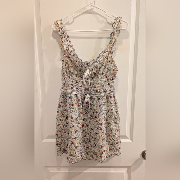 For Love And Lemons Strawberry Kiss Dress - Picture 4 of 6